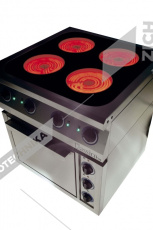 ALBA Sporák el. sklokeramický - vařidlová část  E-C-TG RHB-4/700 