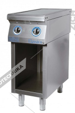 ALBA Sporák el. sklokeramický - volný prosotr s policí  E-C-TG RHB-2/700 FS