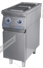 ALBA Sporák elektrický s dvířky, policí E-C-2/700 DS