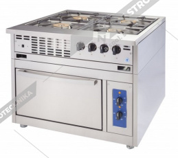 ALBA Sporák kombinovaný s el. troubou  SPE 40 ARS (ZP)