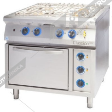 ALBA Sporák plynový s dvířky a policí  G-C-4/900 DS (ZP)  