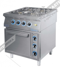 ALBA Sporák plynový - volný prostor  G-C-4/900 F (ZP)