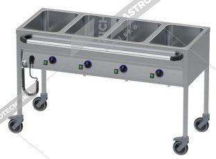 ALBA Vodní lázeň - vozík bez police SME 4L ECO