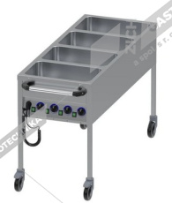 ALBA Vodní lázeň - vozík bez police SME 4T ECO