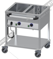 ALBA Vodní lázeň - vozík s policí SME 2L