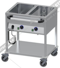 ALBA Vodní lázeň - vozík s policí SME 2TL