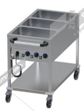 ALBA Vodní lázeň - vozík s policí SME 3