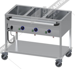 ALBA Vodní lázeň - vozík s policí SME 3L