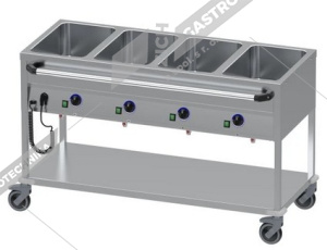 ALBA Vodní lázeň - vozík s policí SME 4TL