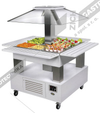 Roller Grill Salátový bar centrální vyhřívaný SBC 40 C