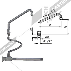 Baterie kolenová bez směšovače KOB 2