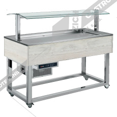 Bufet chlazený GN 3-1/1 mělké ES LIME+ 3H