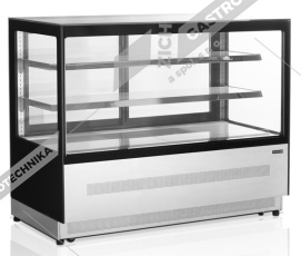 Tefcold Chladící vitrína cukrářská LPD 1500 F BLACK