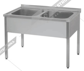 Dvoudřez nerez - hloubka 700 