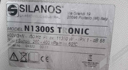 bazar č.970 - Myčka průchozí - Silanos