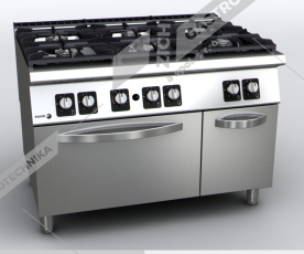 Fagor Sporák plynový s troubou C-G961 (NG)