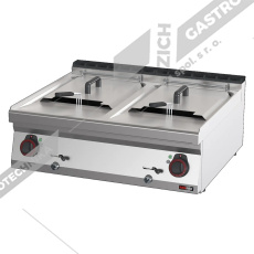 Fritéza elektrická 2x 13l s výpustí FE 70/08 E