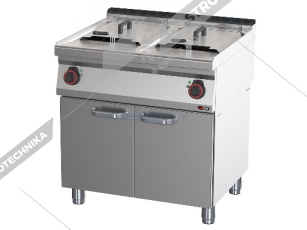 Fritéza elektrická 2x 17l s výpustí FE 70/80 E