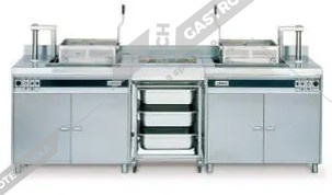 NILMA Fritéza s automatickým zvihem košů FS/2