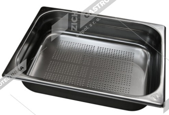 Gastronádoba nerezová děrovaná GN 1/2 GND 1/2-