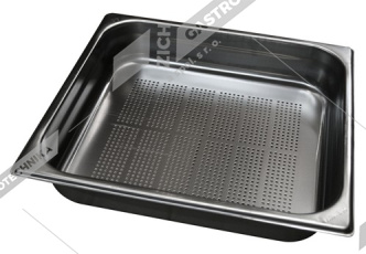 Gastronádoba nerezová děrovaná GN 2/3 GND 2/3-