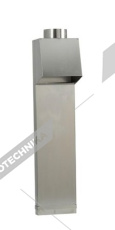Gasztrometál Odtahový komínek k plyn kotlům kulatým 