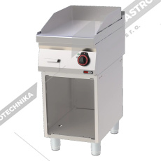 Grilovací deska hladká chromovaná FTHC 70/40 E