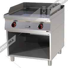 Grilovací deska kombinovaná chromovaná FTHRC 90/80 E