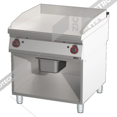 Grilovací deska plynová hladká chromovaná FTHC 90/80 G