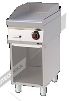 Grilovací deska rýhovaná chromovaná FTRC 70/40 E