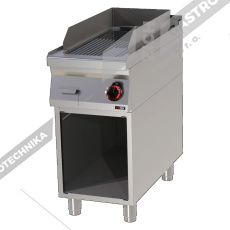 Grilovací deska rýhovaná chromovaná FTRC 90/40 E