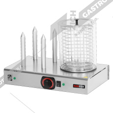 Hot-dog 4 trny s nádobkou a košíkem HD 04 NK