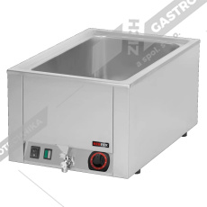 Lázeň vodní GN 1/1 s výpustí - 200mm BMV 1120