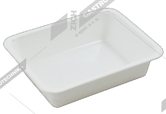 miska jednokomorová - balení 480 ks 1D-50 bílá