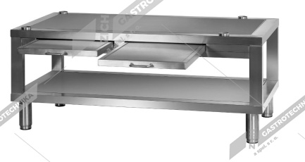 JIPA International Podstavec nerezový s pojezdy 101 DS 