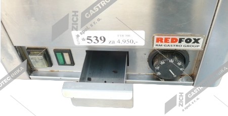 bazar č.539 - Grilovací deska rýhovaná Redfox