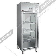 Red Fox Skříň chladící  700 L, GN 2/1, nerez, prosklené dveře MN 700G