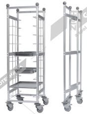 Vozík regálový - 10 podnosů VR 10 P