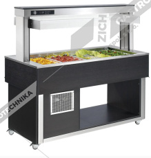 RM Gastro Bufet chlazený GN 3-1/1 Wenge TR GREEN+ 3W