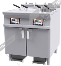 RM Lotus Fritéza elektrická 25+25 l automat., filtrace F2/25-98ETDP