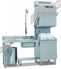 RM Gastro Myčka průběžná s rekuperací a změkčovačem TTA 162 REC ABT