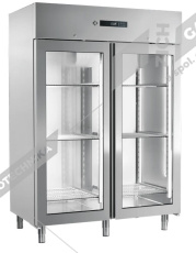 RM Gastro Skříň mrazící 1400 L prosklená ENF 1400 G