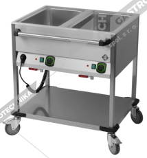 RM Gastro Vodní lázeň pojízdná dělená BMPD 2120