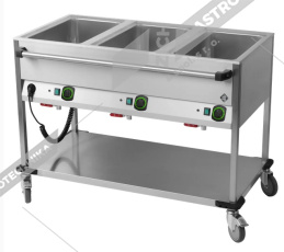 RM Gastro Vodní lázeň pojízdná dělená BMPD 3120