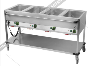 RM Gastro Vodní lázeň pojízdná dělená BMPD 4120