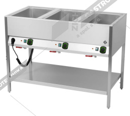 RM Gastro Vodní lázeň stabilní dělená BMSD 3120