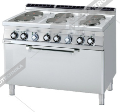 RM Lotus Sporák elektrický s troubou CF6-610ET 