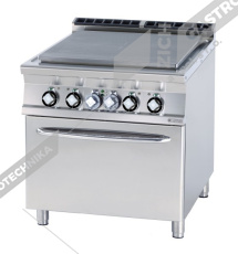 RM Lotus Sporák elektrický tálový s troubou GN 2/1 TPF-98ET