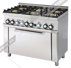 RM Lotus Sporák plynový kombinovaný CF6-610GEM