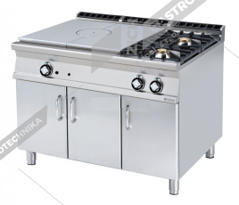 RM Lotus Sporák plynový tálový se skříňkou TP2-912G